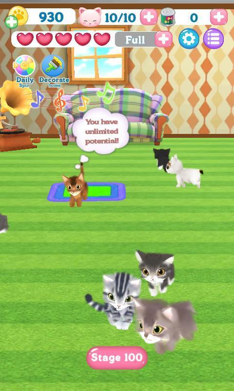 Kitten Bubble Zrzut ekranu 3