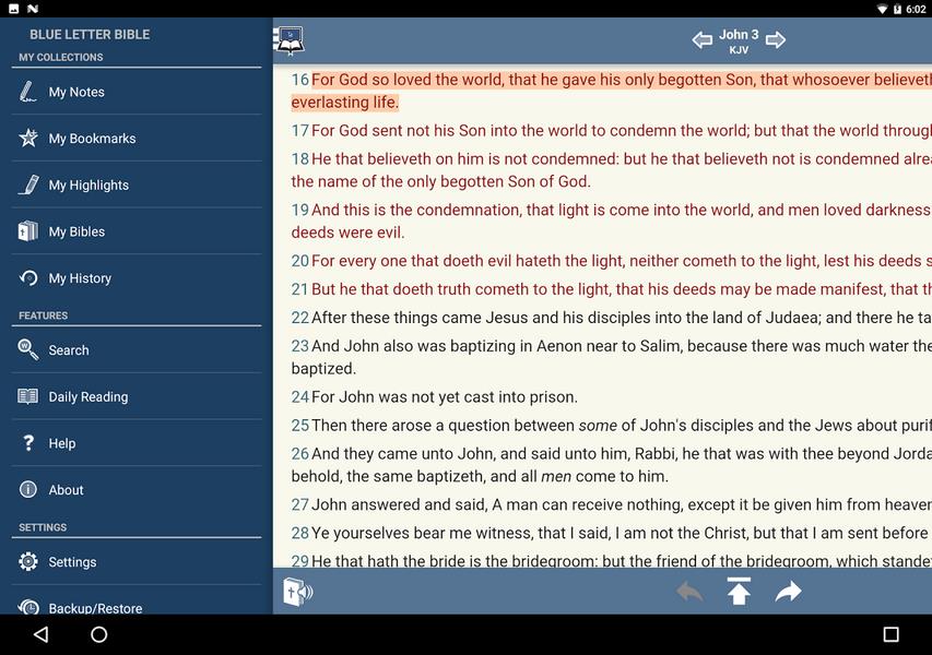 Blue Letter Bible 스크린샷 4