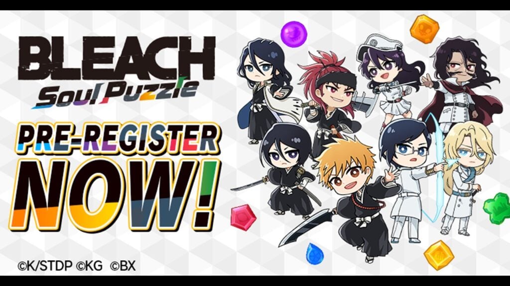 Register Now: BLEACH Soul Puzzle, KLab's First Anime-Themed Puzzle Adventure