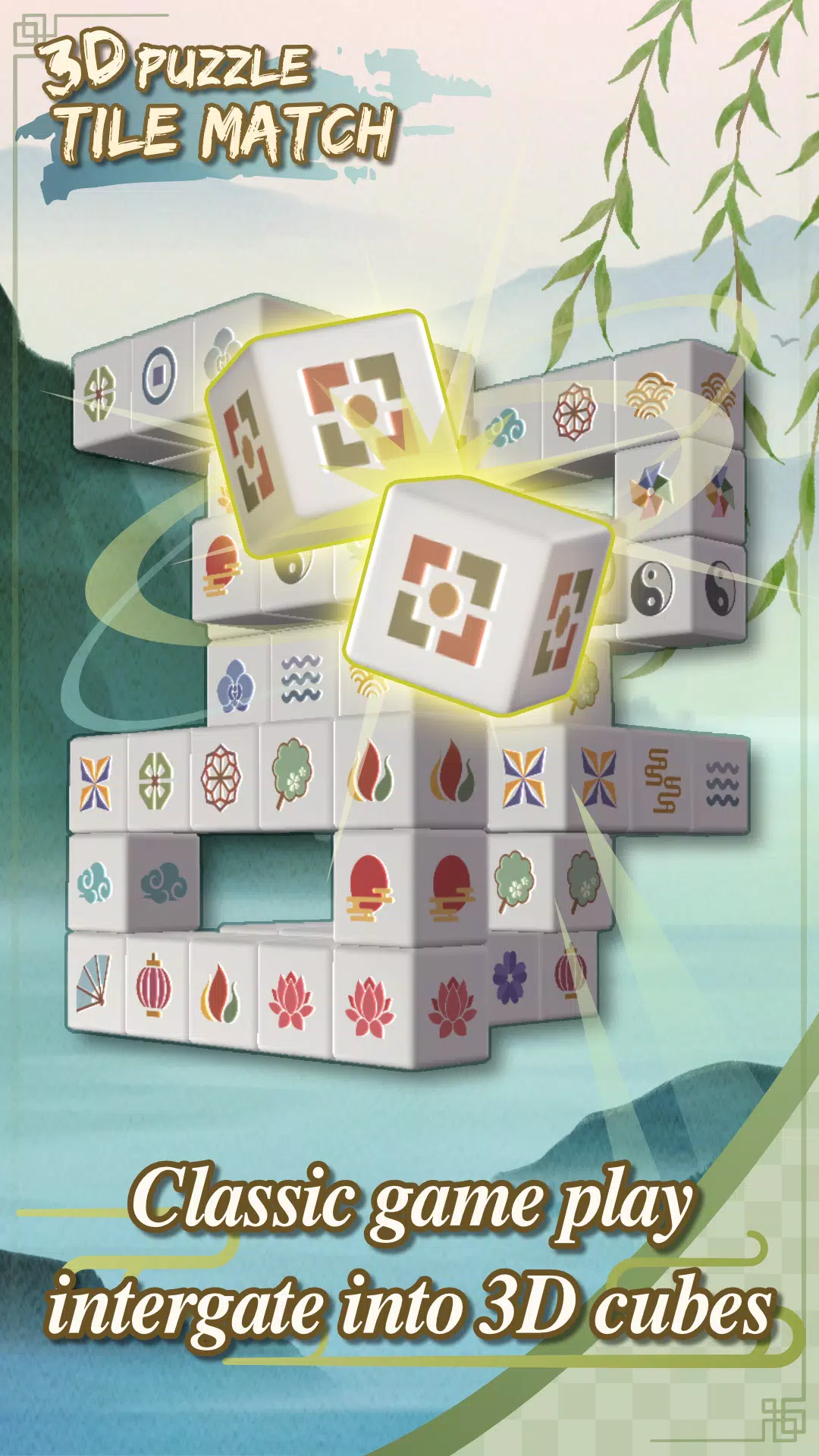 3D Tile Match Puzzle Capture d’écran 2