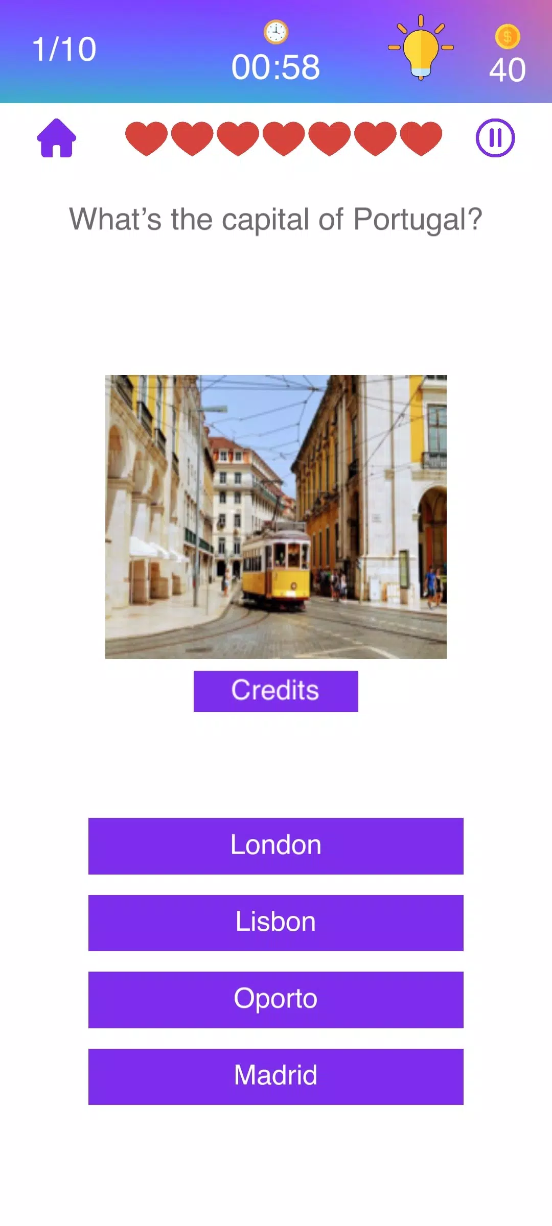 Portuguese Quiz Capture d’écran 2
