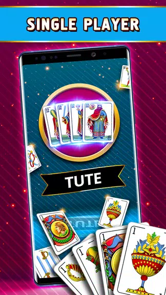 Tute Offline - Card Game Screenshot 1