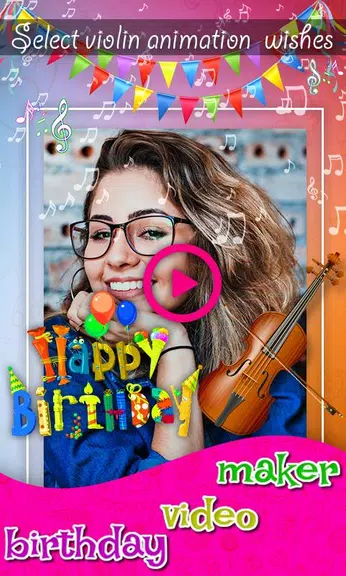 Birthday Video & Status Maker应用截图第2张