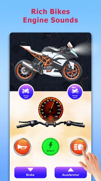 Super Bike Engine Sounds Sim应用截图第3张