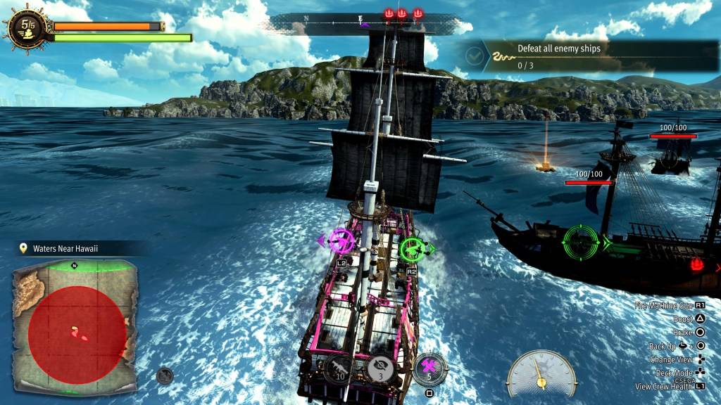 Peluru berpandu RPG seperti Naga: Pirate Yakuza di Hawaii