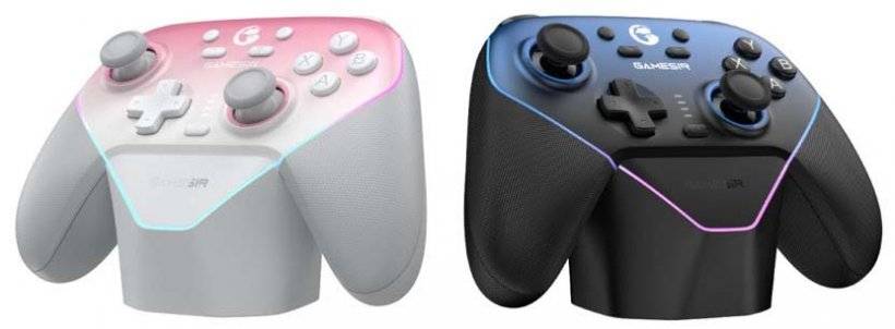 GameSir Super Nova controller in stylish black and white color variants