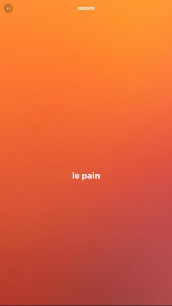 Drops: Learn French language and words for free Captura de tela 3