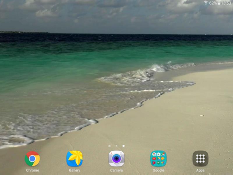 Schermata Tropical Beach Live Wallpaper 2