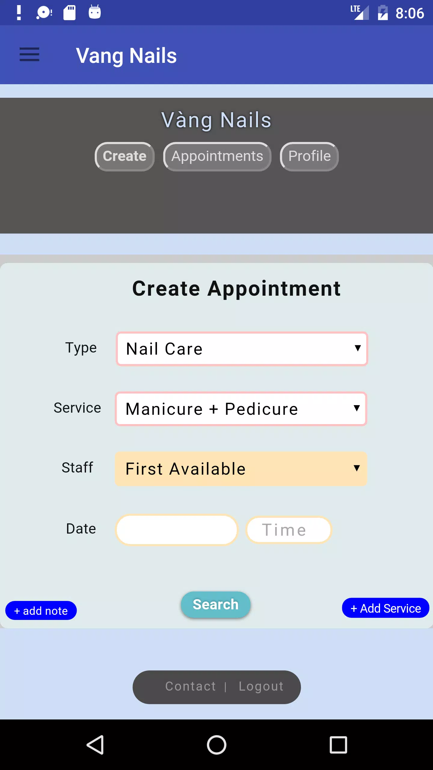 Vang Nails - Demo スクリーンショット 4