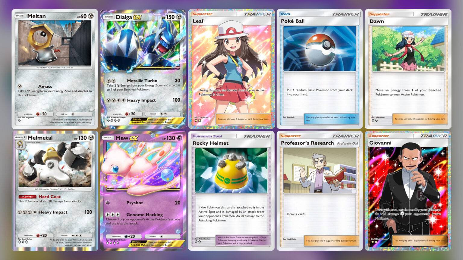 POKEMON TCG Bolso: Expansão do Smackdown Space-Time revelado