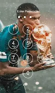 Kylian Mbappe Lock Screen 스크린샷 3