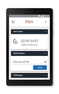 RSA Authenticator (SecurID) Screenshot 2