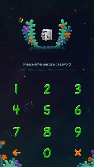 AppLock Theme Lucky Clover Capture d’écran 2