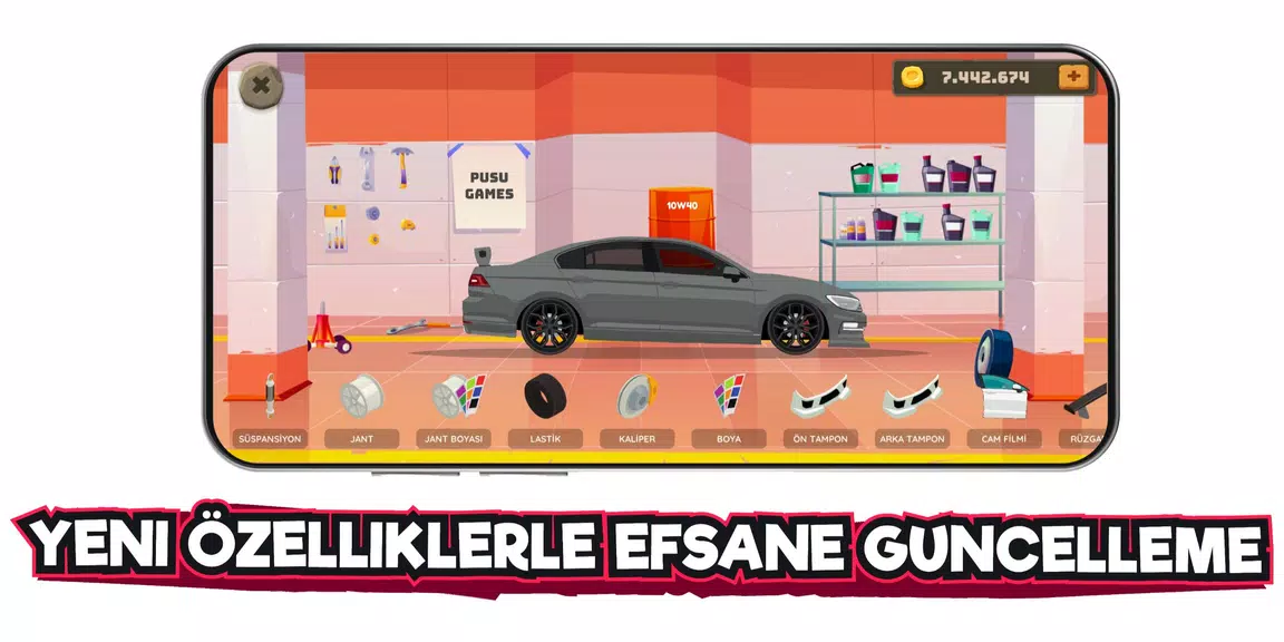 2d Car Series Tuning Game ภาพหน้าจอ 1