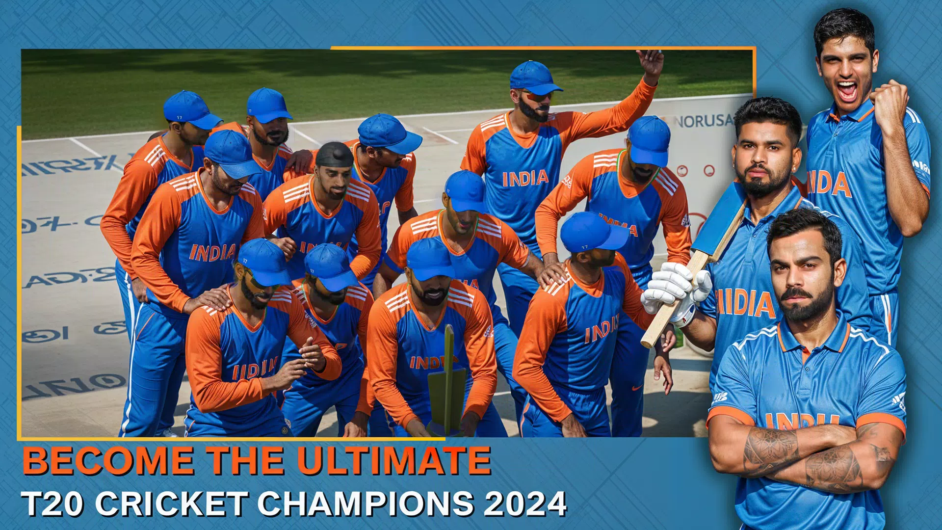 Cricket Champions Real 3D Game スクリーンショット 3