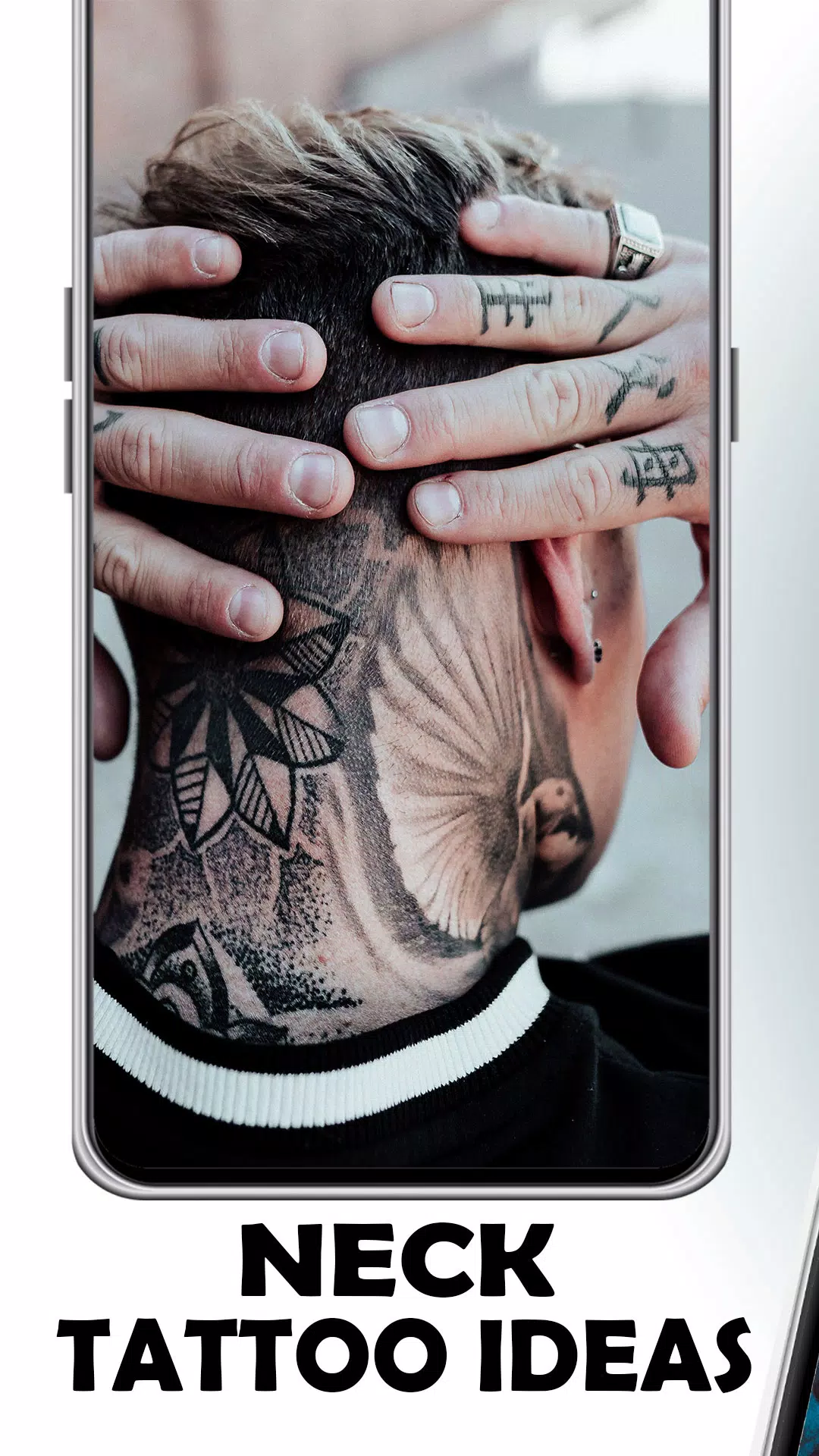 Neck Tattoo Designs Captura de pantalla 1
