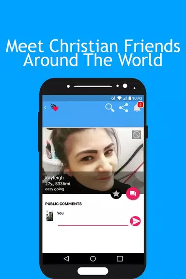 Christian Singles: Jesus Chat - Christian Dating Screenshot 2