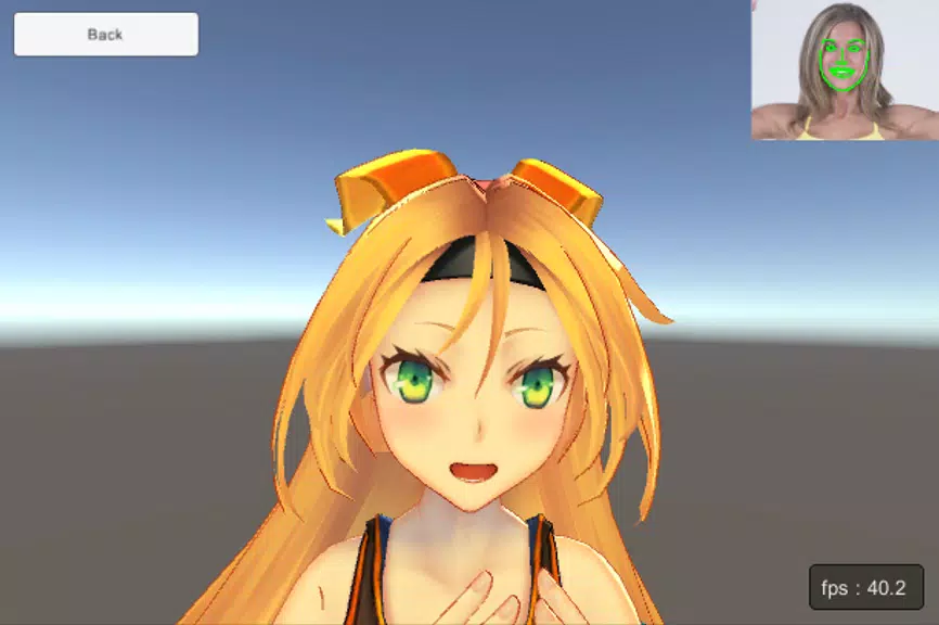 CV VTuber Example スクリーンショット 1