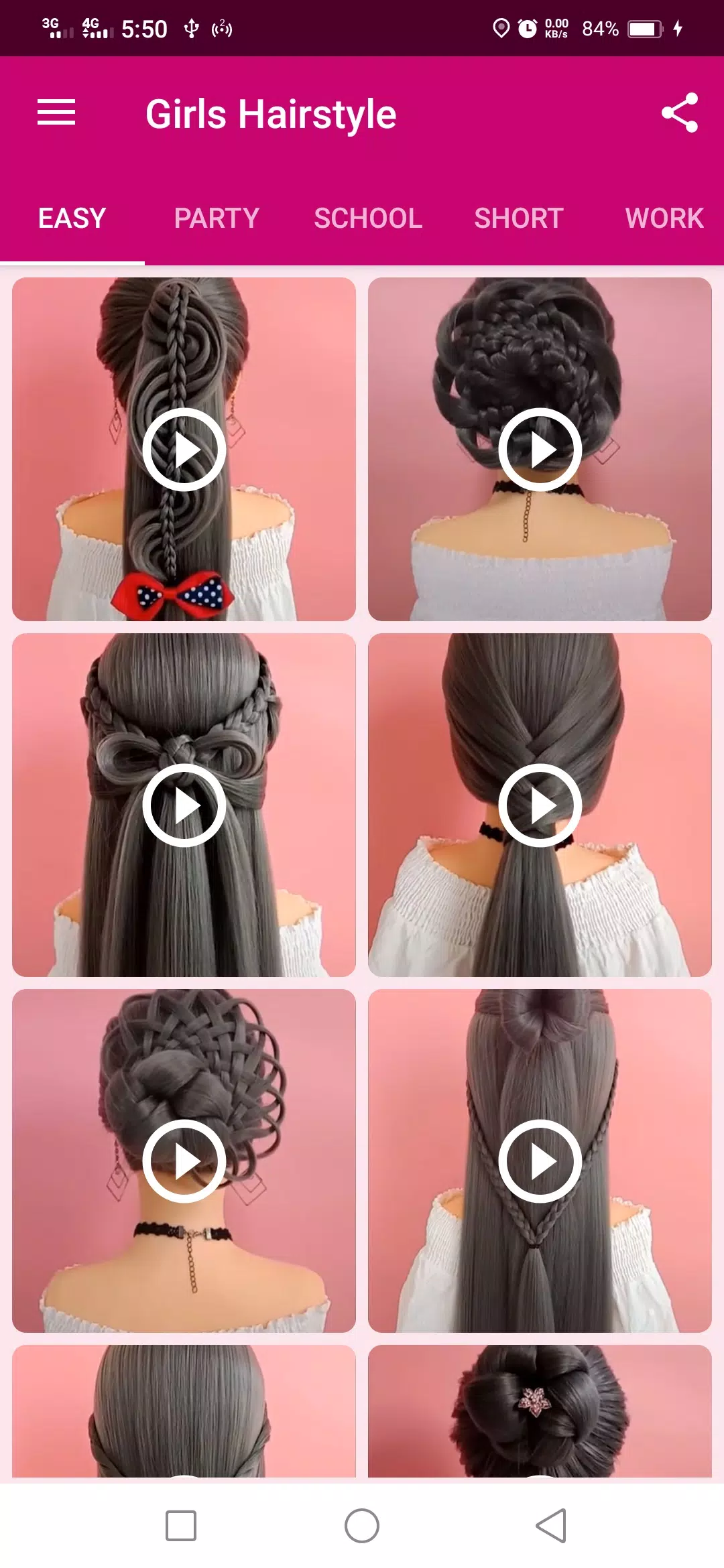 Girls Hairstyle Скриншот 1