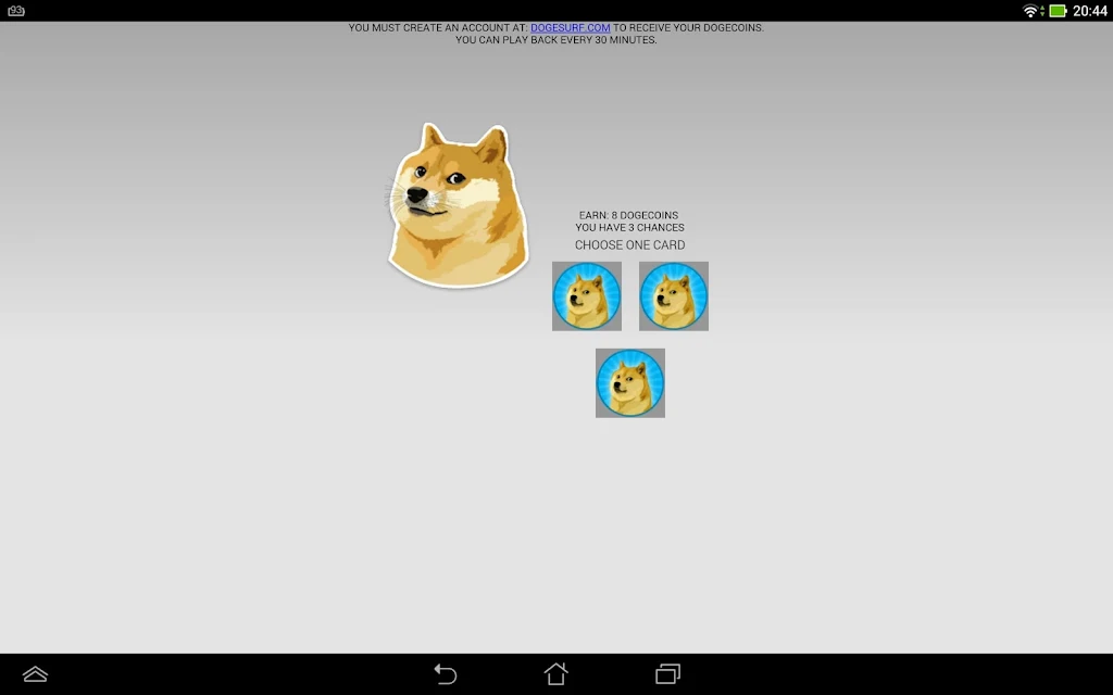 ScratchDogecoin スクリーンショット 1