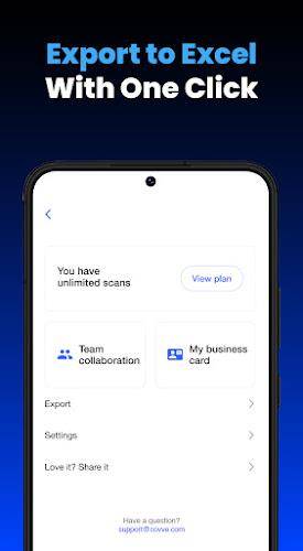 Business Card Scanner by Covve Ekran Görüntüsü 4