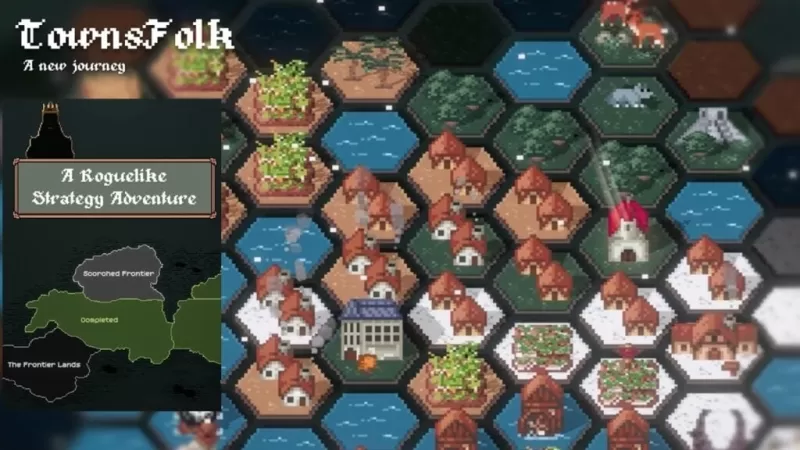 “ Townsfolk：小像素化的小镇创作者发行的像素化的Roguelike”