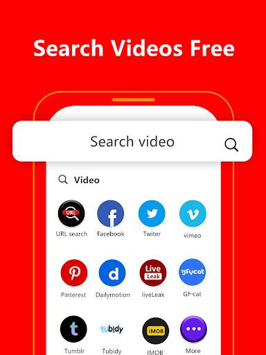 VideoDownloader&music download Ekran Görüntüsü 1