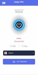 Unite VPN: Safer & Faster VPN ဖန်သားပြင်ဓာတ်ပုံ 1