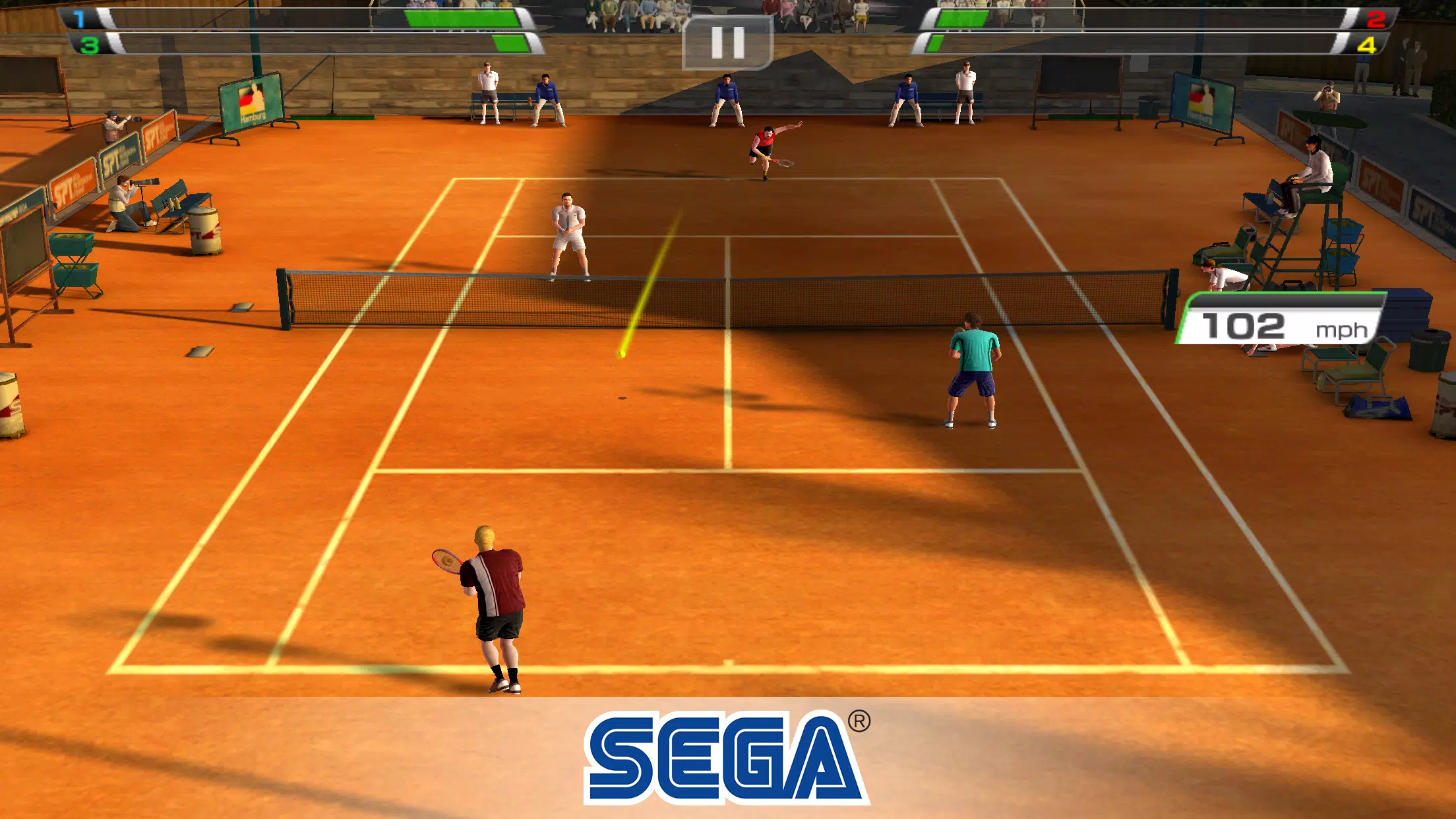 Virtua Tennis Challenge Captura de pantalla 3