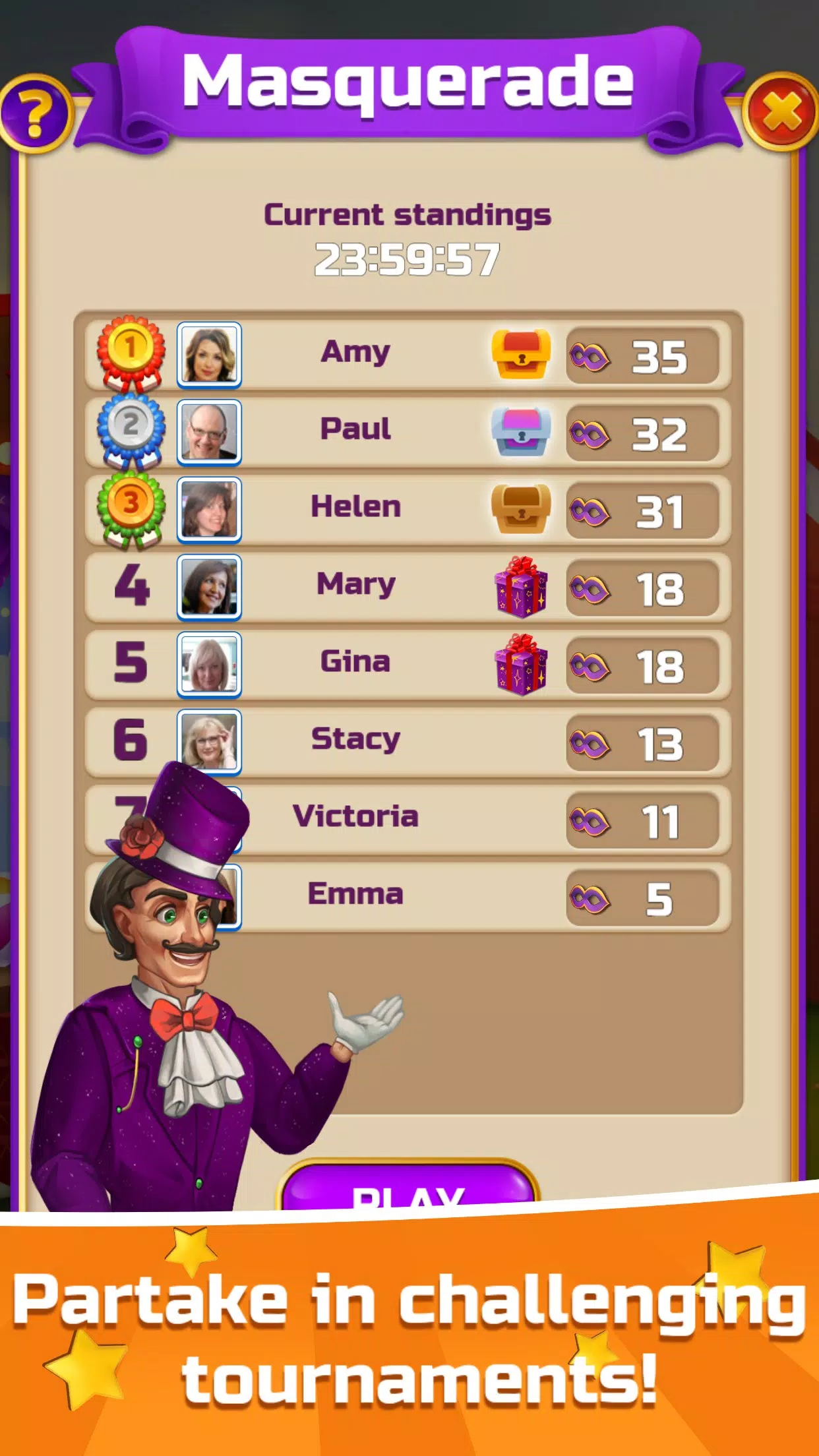 Circus Words: Magic Puzzle Captura de tela 2