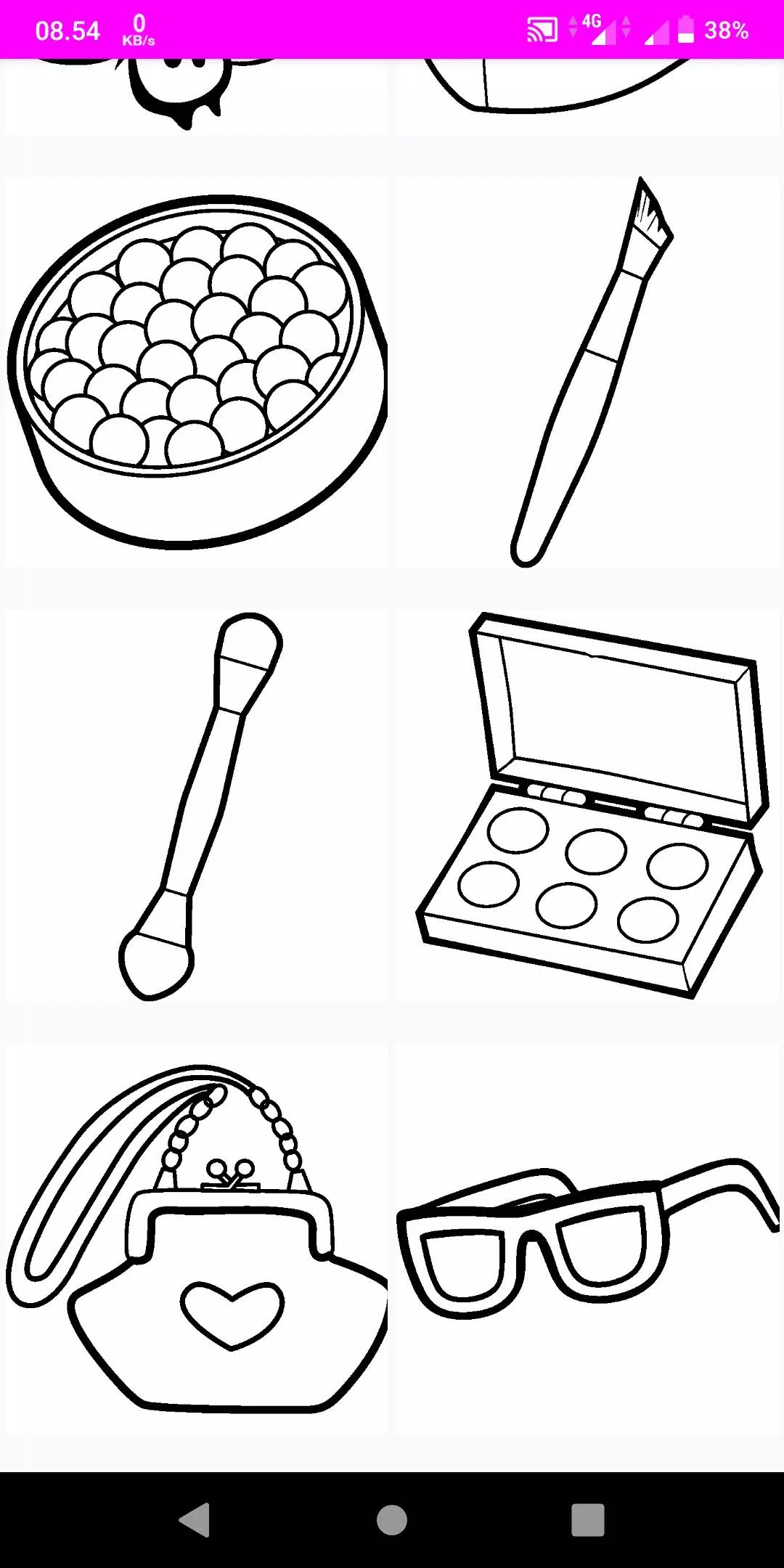 Coloring Beauty Cosmetics Screenshot 3