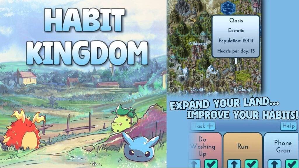 Enter Habit Kingdom: Conquer Monsters, Conquer To-Dos