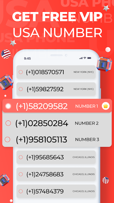 USA Phone Number Receive SMS应用截图第2张