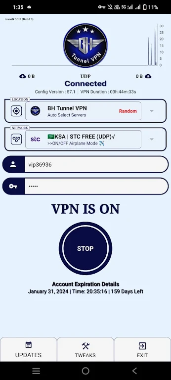 BH Tunnel VPN應用截圖第1張