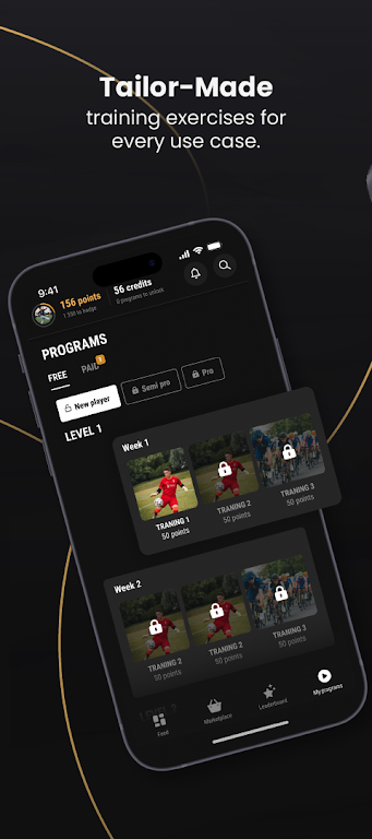 Ballers App: Football Training ภาพหน้าจอ 2
