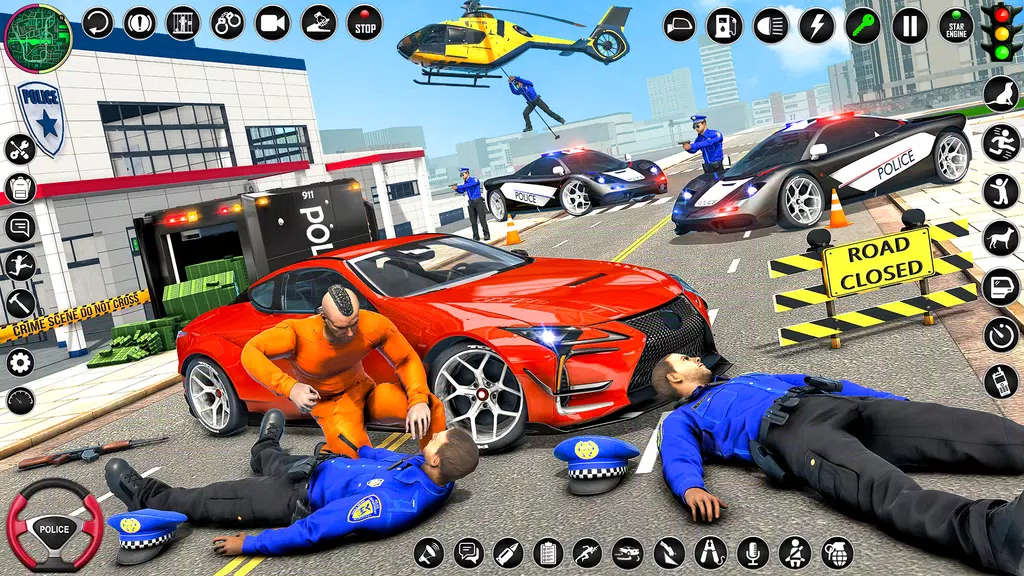 US Police Prison Escape Games Captura de tela 2