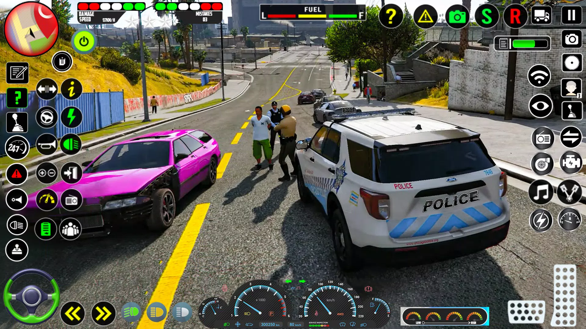Real Police Chase Simulator 3d Capture d’écran 4