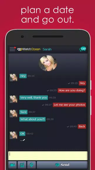 Free Dating App & Flirt Chat - MatchOcean Capture d’écran 2