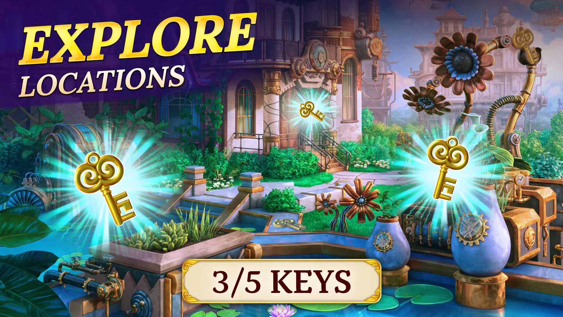 Sherlock・Hidden Object Mystery Schermafbeelding 1