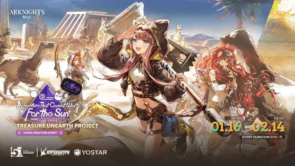 Arknights Global celebra il 5 ° anniversario con "Avventura che non può aspettare il sole"