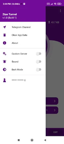 Zton Tunnel VPN Ekran Görüntüsü 2