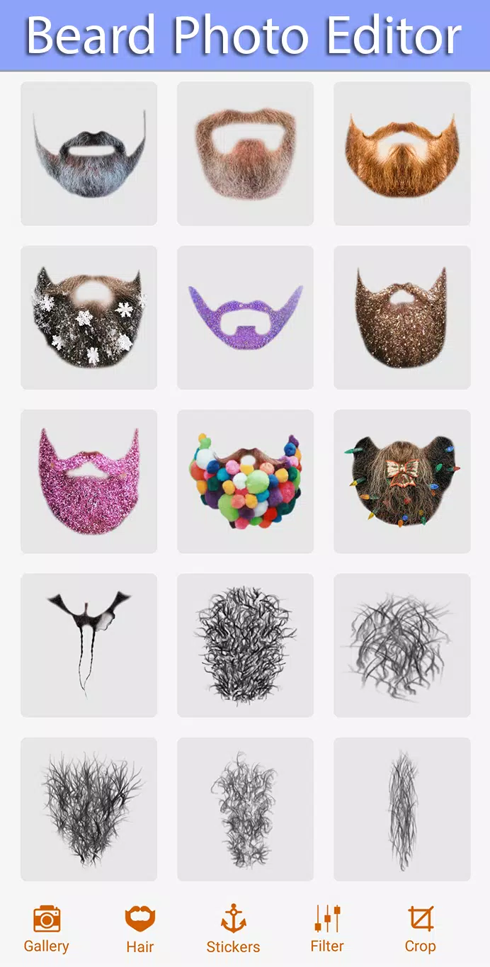 éditeur de photos de barbe Capture d’écran 2