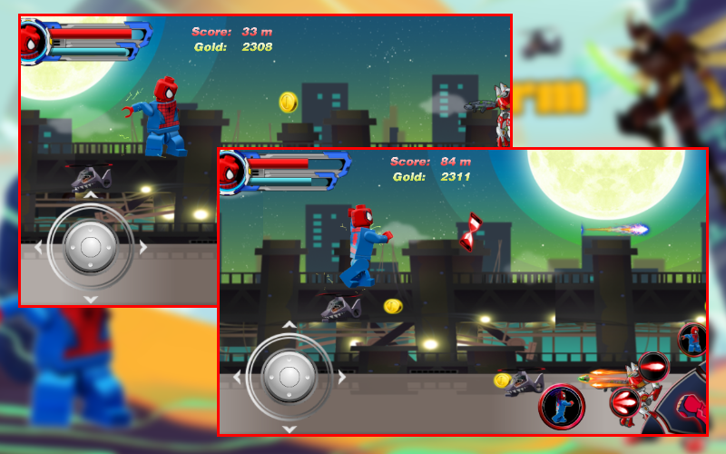 Spider Lego Battle Transform Ekran Görüntüsü 1