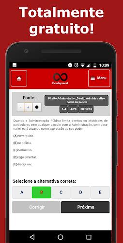 Simulado Concurso INSS应用截图第3张