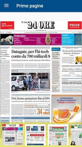 Schermata Prime pagine 3