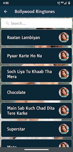 Schermata Bollywood Ringtones 2023 3