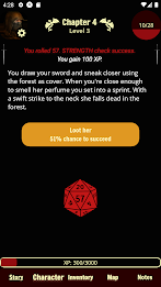 Forgotten: D&D style text RPG Ekran Görüntüsü 4