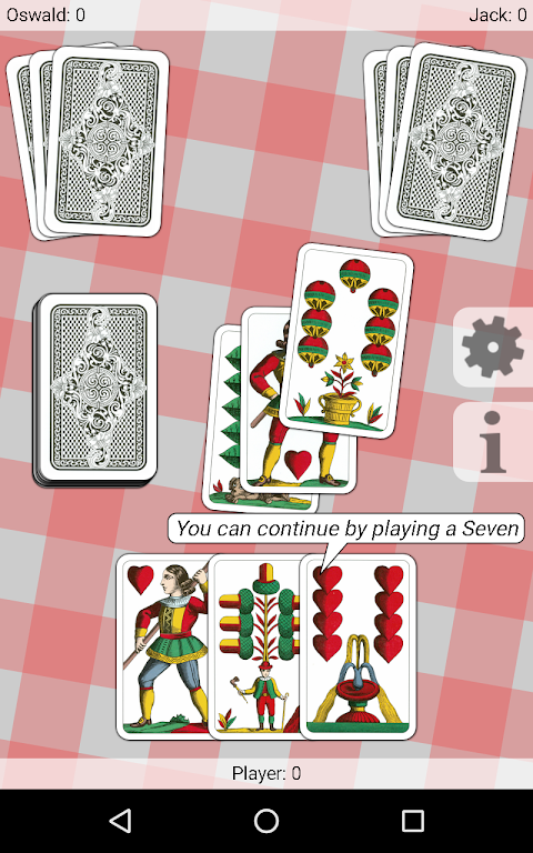 Seven - Card Game ภาพหน้าจอ 2