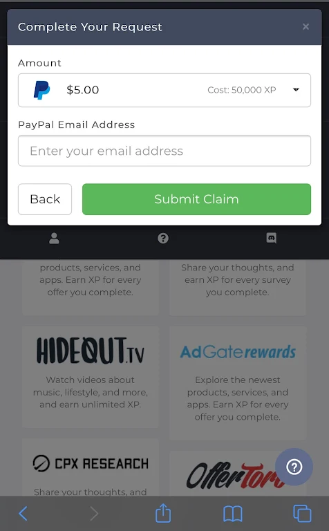 Reward XP应用截图第3张