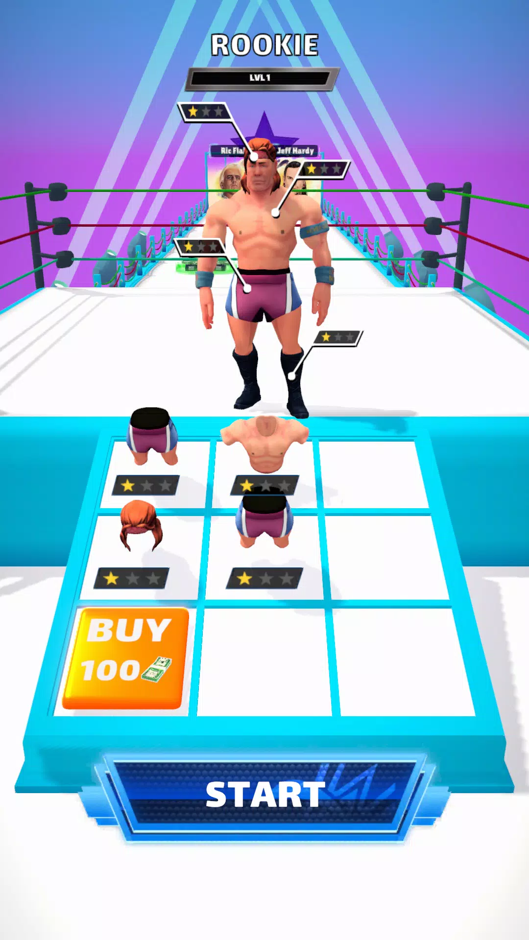 Wrestling Trivia Run Captura de tela 3